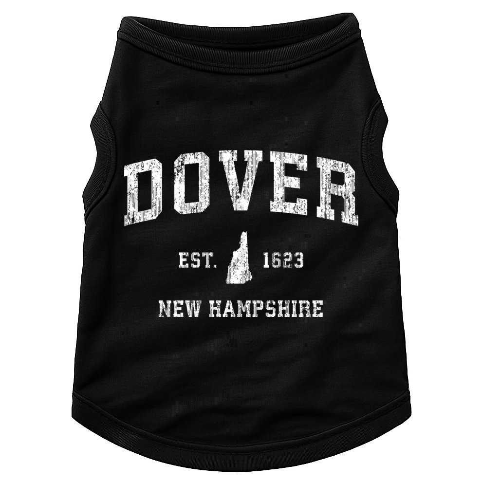 Dover New Hampshire Nh Vintage Athletic Sports Doggie Tank