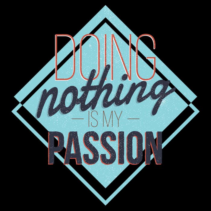 Doing Nothing Is My Passion Funny 16 in Basic Backpack