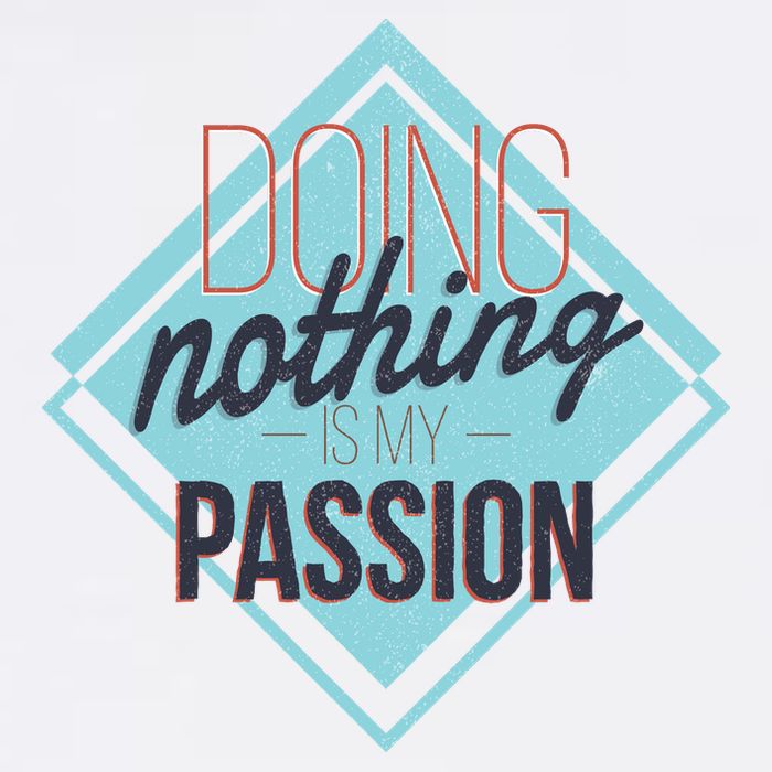 Doing Nothing Is My Passion Funny Performance Shirt