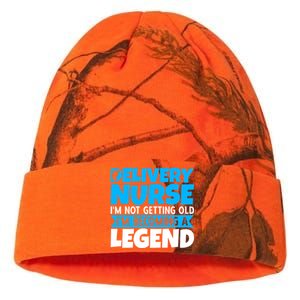 Delivery Nurse Im Not Getting Old Im Becoming A Legend Gift Kati Licensed 12" Camo Beanie