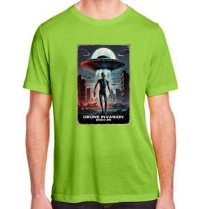 Drones New Jersey Ufo Uap Alien Invasion Adult ChromaSoft Performance T-Shirt