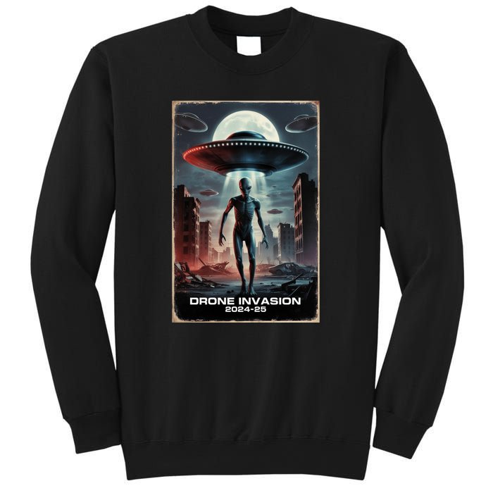 Drones New Jersey Ufo Uap Alien Invasion Sweatshirt