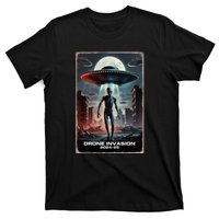 Drones New Jersey Ufo Uap Alien Invasion T-Shirt