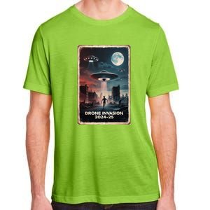 Drones New Jersey Ufo Uap Alien Invasion Project Bluebeam Adult ChromaSoft Performance T-Shirt