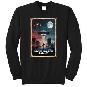 Drones New Jersey Ufo Uap Alien Invasion Project Bluebeam Sweatshirt