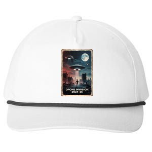 Drones New Jersey Ufo Uap Alien Invasion Project Bluebeam Snapback Five-Panel Rope Hat