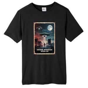 Drones New Jersey Ufo Uap Alien Invasion Project Bluebeam Tall Fusion ChromaSoft Performance T-Shirt