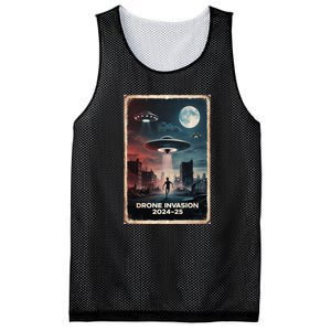 Drones New Jersey Ufo Uap Alien Invasion Project Bluebeam Mesh Reversible Basketball Jersey Tank