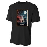 Drones New Jersey Ufo Uap Alien Invasion Project Bluebeam Performance Sprint T-Shirt