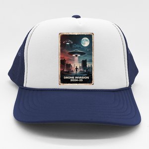 Drones New Jersey Ufo Uap Alien Invasion Project Bluebeam Trucker Hat