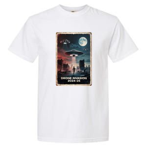 Drones New Jersey Ufo Uap Alien Invasion Project Bluebeam Garment-Dyed Heavyweight T-Shirt