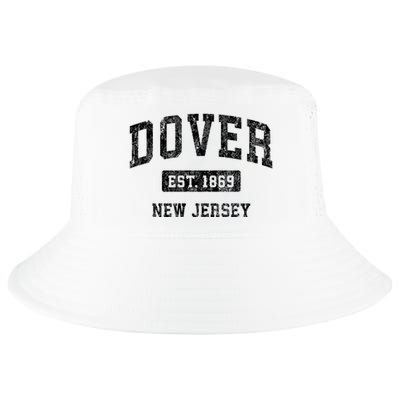 Dover New Jersey Nj Vintage Sports Established Design Cool Comfort Performance Bucket Hat