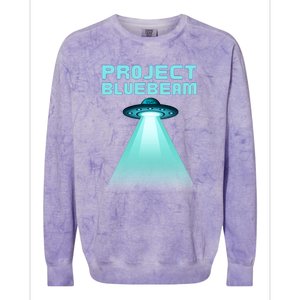 Drones New Jersey Ufo Uap Alien Invasion Colorblast Crewneck Sweatshirt