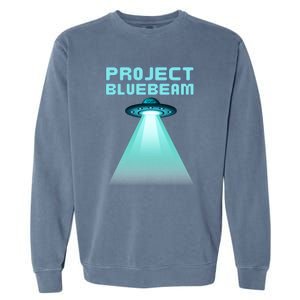 Drones New Jersey Ufo Uap Alien Invasion Garment-Dyed Sweatshirt