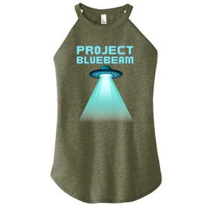 Drones New Jersey Ufo Uap Alien Invasion Women's Perfect Tri Rocker Tank