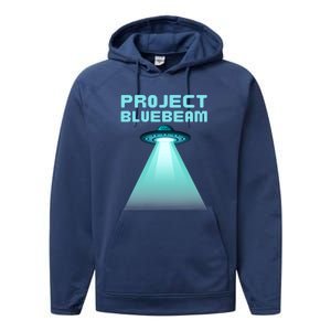 Drones New Jersey Ufo Uap Alien Invasion Performance Fleece Hoodie