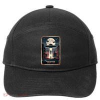 Drones New Jersey Ufo Uap Alien Invasion Project Bluebeam 7-Panel Snapback Hat