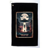 Drones New Jersey Ufo Uap Alien Invasion Project Bluebeam Golf Towel