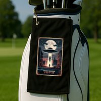 Drones New Jersey Ufo Uap Alien Invasion Project Bluebeam Golf Towel