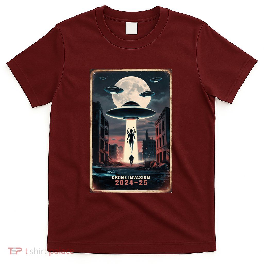 Drones New Jersey Ufo Uap Alien Invasion Project Bluebeam T-Shirt