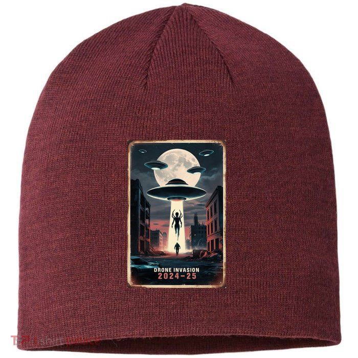 Drones New Jersey Ufo Uap Alien Invasion Project Bluebeam Sustainable Beanie