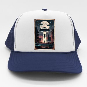 Drones New Jersey Ufo Uap Alien Invasion Project Bluebeam Trucker Hat