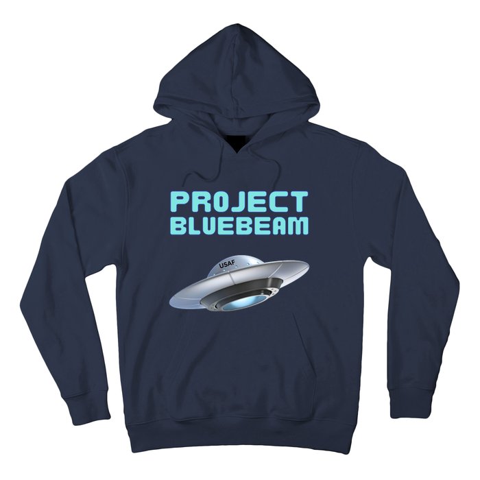 Drones New Jersey Ufo Uap Alien Invasion Project Bluebeam Hoodie