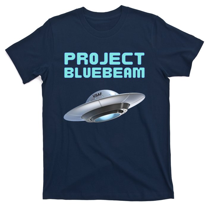 Drones New Jersey Ufo Uap Alien Invasion Project Bluebeam T-Shirt