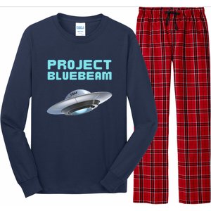 Drones New Jersey Ufo Uap Alien Invasion Project Bluebeam Long Sleeve Pajama Set