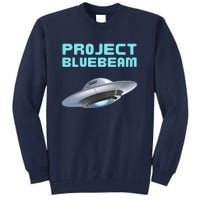 Drones New Jersey Ufo Uap Alien Invasion Project Bluebeam Tall Sweatshirt