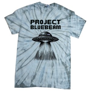 Drones New Jersey Ufo Uap Alien Invasion Project Bluebeam Tie-Dye T-Shirt