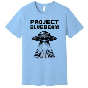 Drones New Jersey Ufo Uap Alien Invasion Project Bluebeam Premium T-Shirt