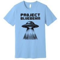 Drones New Jersey Ufo Uap Alien Invasion Project Bluebeam Premium T-Shirt