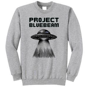 Drones New Jersey Ufo Uap Alien Invasion Project Bluebeam Tall Sweatshirt