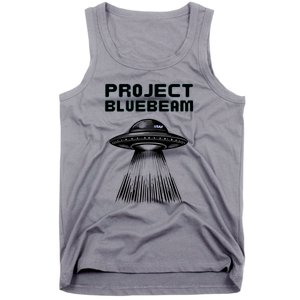 Drones New Jersey Ufo Uap Alien Invasion Project Bluebeam Tank Top