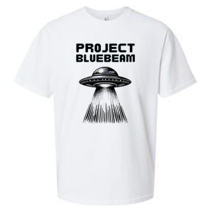 Drones New Jersey Ufo Uap Alien Invasion Project Bluebeam Sueded Cloud Jersey T-Shirt