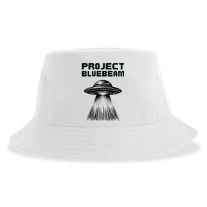 Drones New Jersey Ufo Uap Alien Invasion Project Bluebeam Sustainable Bucket Hat