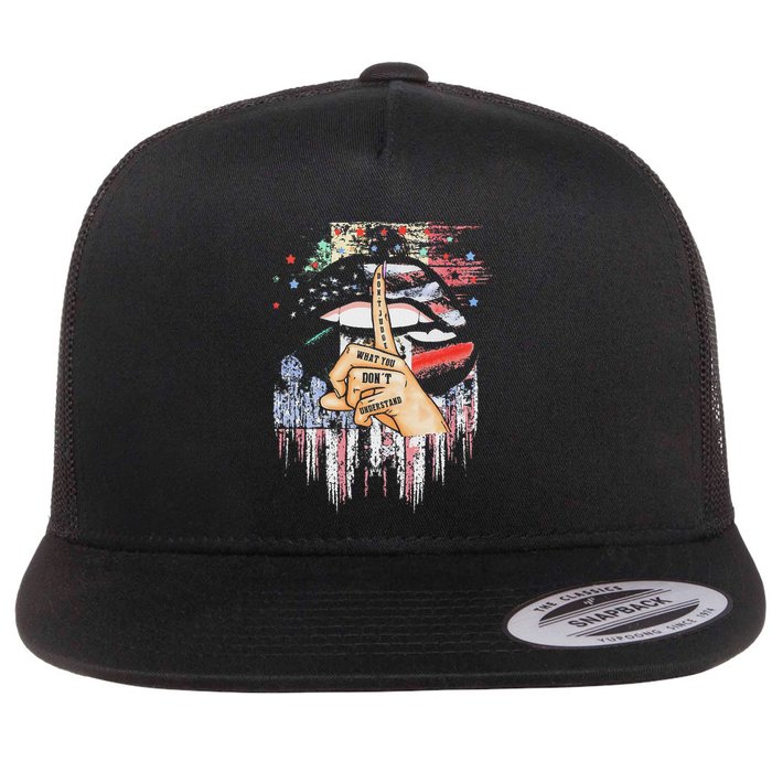 Do Not Judge What You Do Not Understand Mexican Flat Bill Trucker Hat