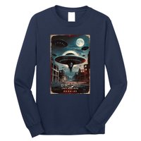 Drones New Jersey Ufo Uap Alien Invasion Project Bluebeam Long Sleeve Shirt