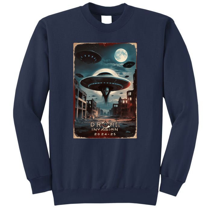 Drones New Jersey Ufo Uap Alien Invasion Project Bluebeam Sweatshirt