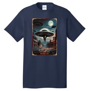 Drones New Jersey Ufo Uap Alien Invasion Project Bluebeam Tall T-Shirt