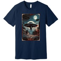 Drones New Jersey Ufo Uap Alien Invasion Project Bluebeam Premium T-Shirt