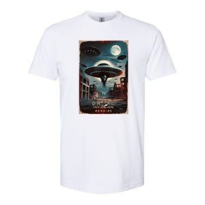 Drones New Jersey Ufo Uap Alien Invasion Project Bluebeam Softstyle CVC T-Shirt