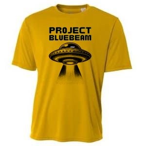 Drones New Jersey Ufo Uap Alien Invasion Project Bluebeam Cooling Performance Crew T-Shirt