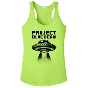 Drones New Jersey Ufo Uap Alien Invasion Project Bluebeam Ladies PosiCharge Competitor Racerback Tank