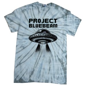 Drones New Jersey Ufo Uap Alien Invasion Project Bluebeam Tie-Dye T-Shirt