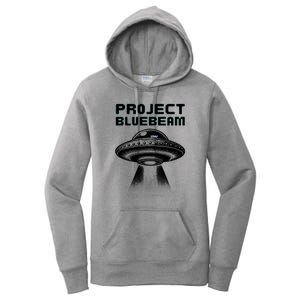 Drones New Jersey Ufo Uap Alien Invasion Project Bluebeam Women's Pullover Hoodie