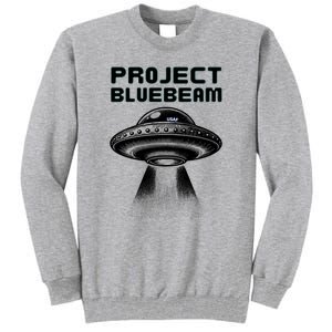 Drones New Jersey Ufo Uap Alien Invasion Project Bluebeam Tall Sweatshirt