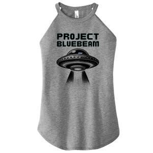 Drones New Jersey Ufo Uap Alien Invasion Project Bluebeam Women's Perfect Tri Rocker Tank