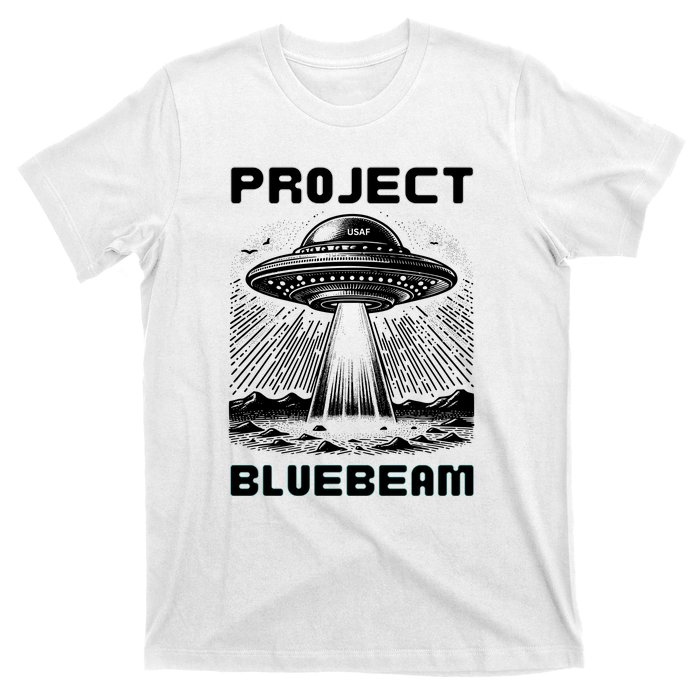 Drones New Jersey Ufo Uap Alien Invasion Project Bluebeam T-Shirt